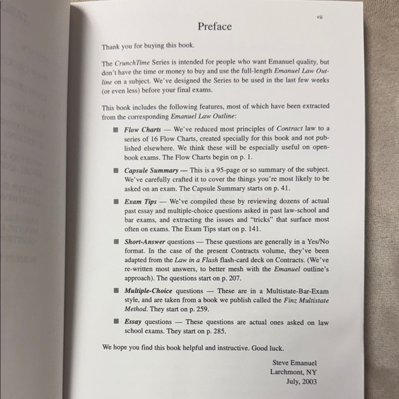 CrunchTime Contracts Study Guide - Picture 5 of 5